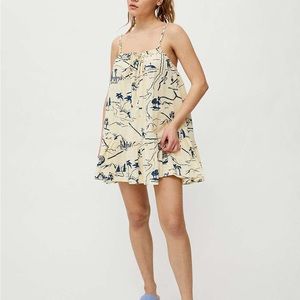 Urban Outfitters Nova Ruffle Frock Dress California